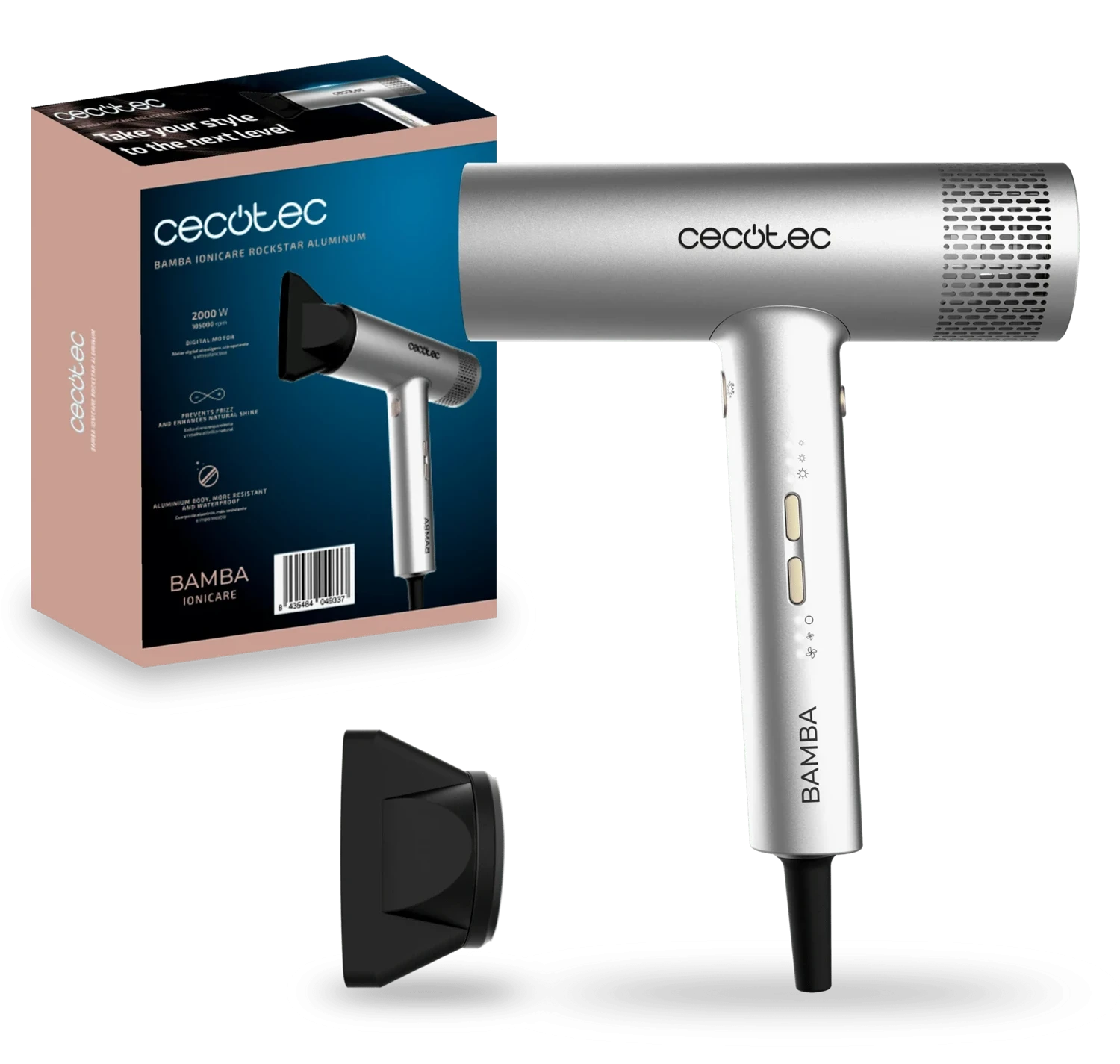 CECOTEC Ionicare Rockstar Aluminum Saç Kurutma Makinesi