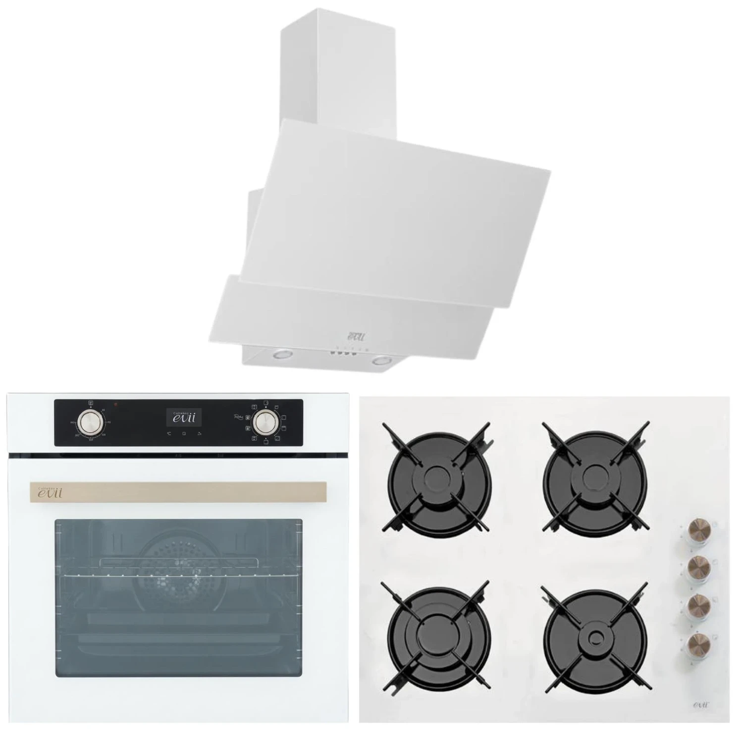 Çetintaş Evii Ankastre Set (W 5264 E SP AF Airfry Fırın