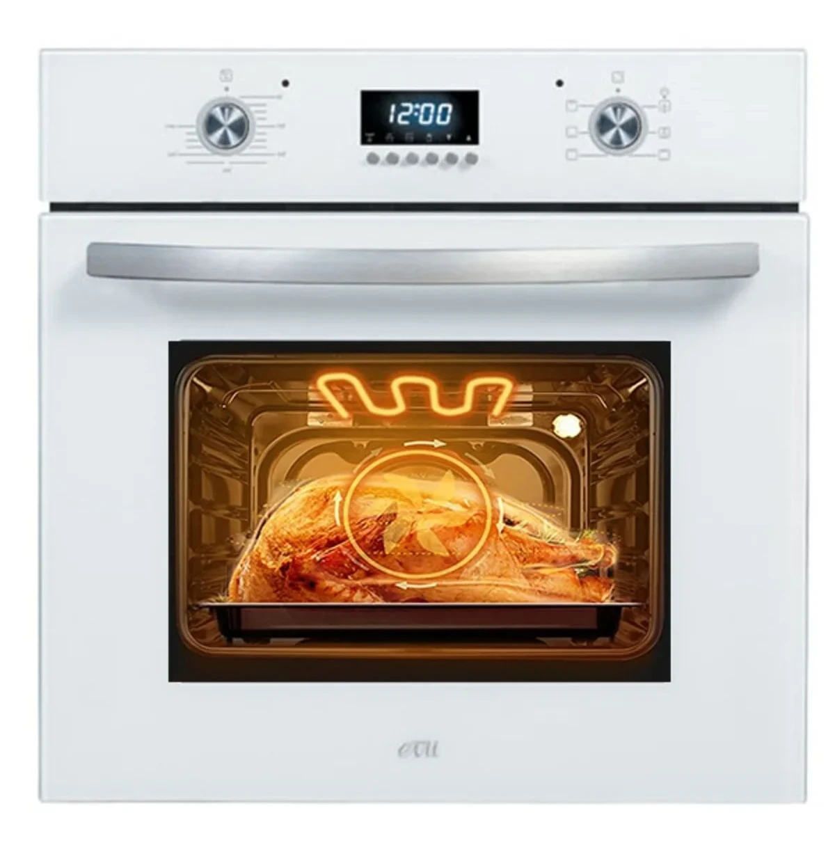 Çetintaş Evii W5237 Cam Ankastre Fırın