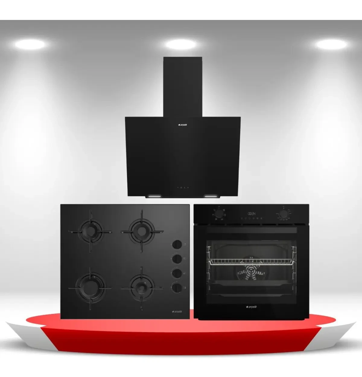Çeyiz Seti Ankastre Set – 10 (ADE 604-1 S / OCD T 601-1 ES / AFC 330