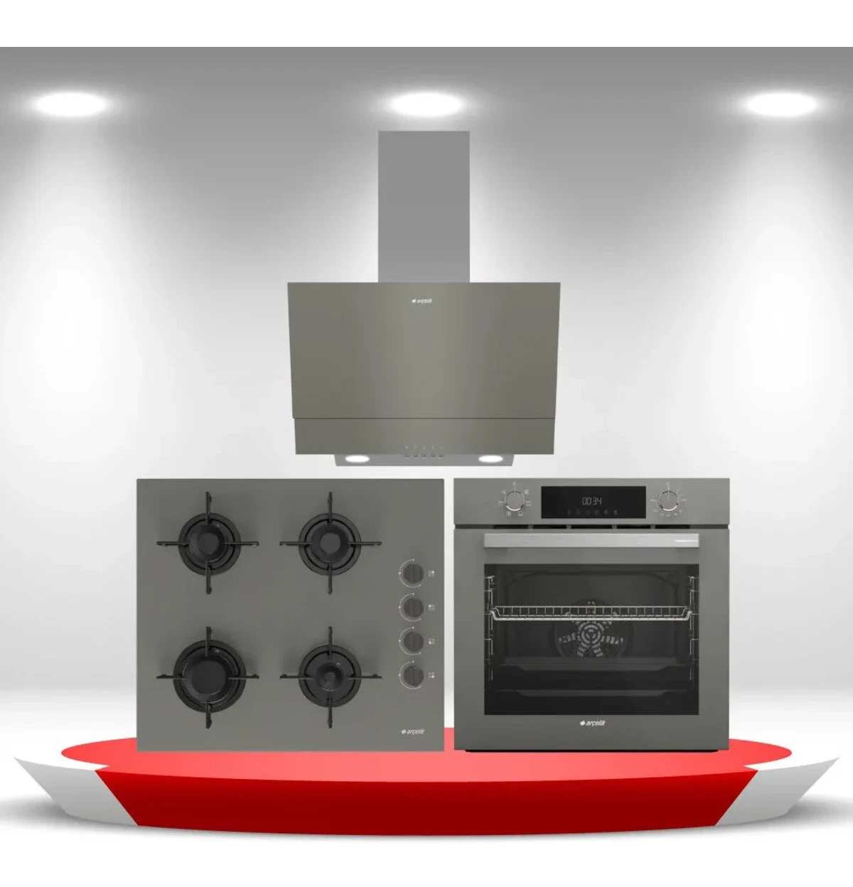 Çeyiz Seti Ankastre Set – 13 (ADE 605 G / OCD T 601-1 EG /AFC 330 G)