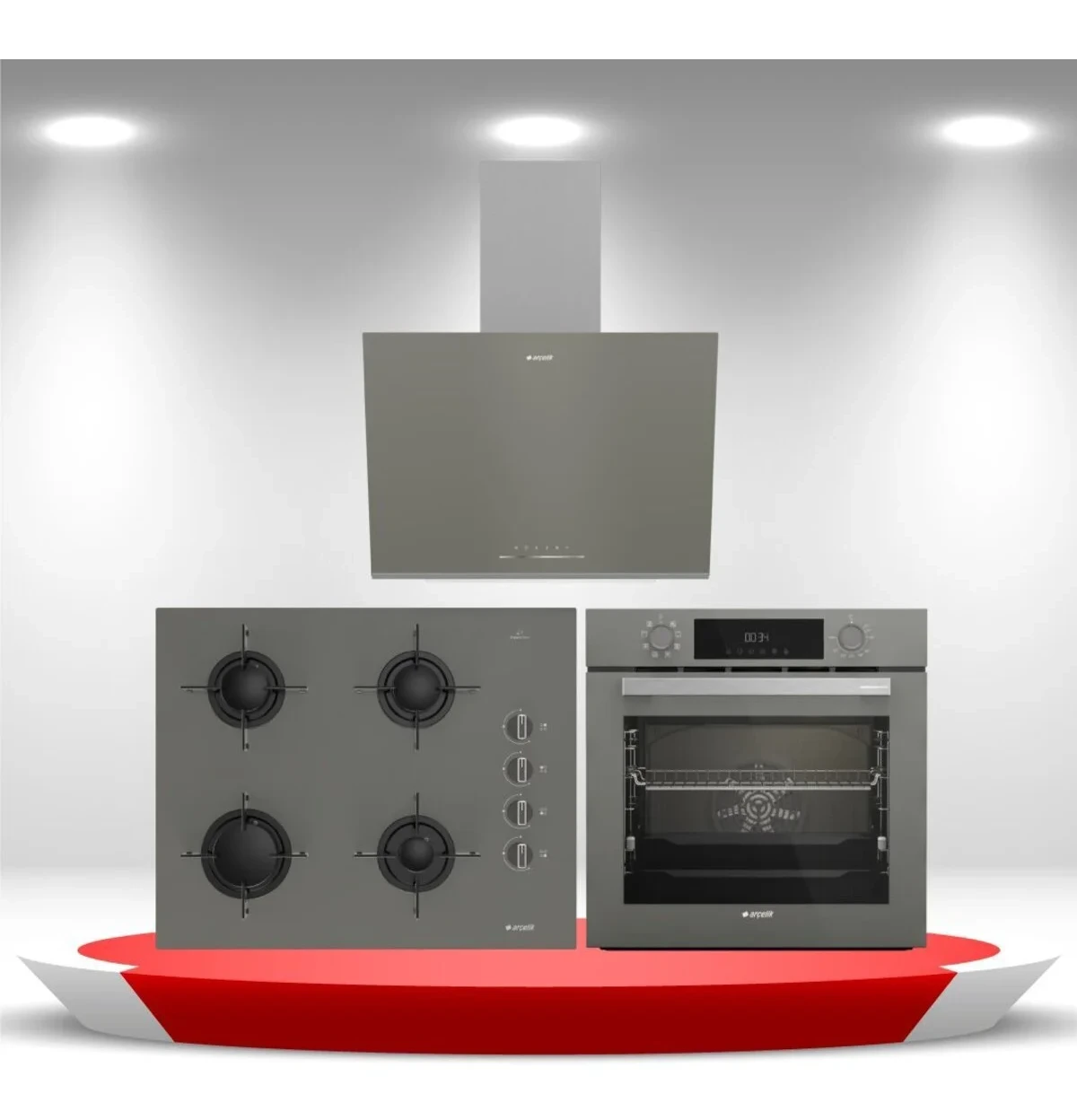 Çeyiz Seti Ankastre Set – 3 (ADE 606-2 G / OCD T 651 EG / AFC 341 G)