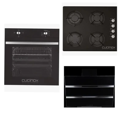 CUCİNOX Turbosuz Cam Ankastre Set