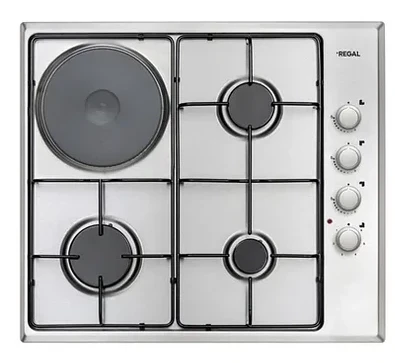 CVS DN 460 Inox 3 Doğalgaz +1 Elektrik Setüstü Ocak
