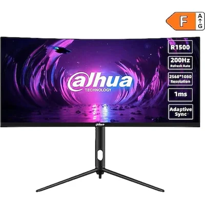 Dahua Lm30-e330ca 30″ 1 Ms Wfhd Curved 200 Hz Oyuncu Monitörü