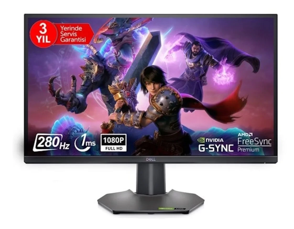 Dell G2723h 27 Inç 280hz 1ms Adaptive Sync Full Hd Fast Ips Lcd Monitör