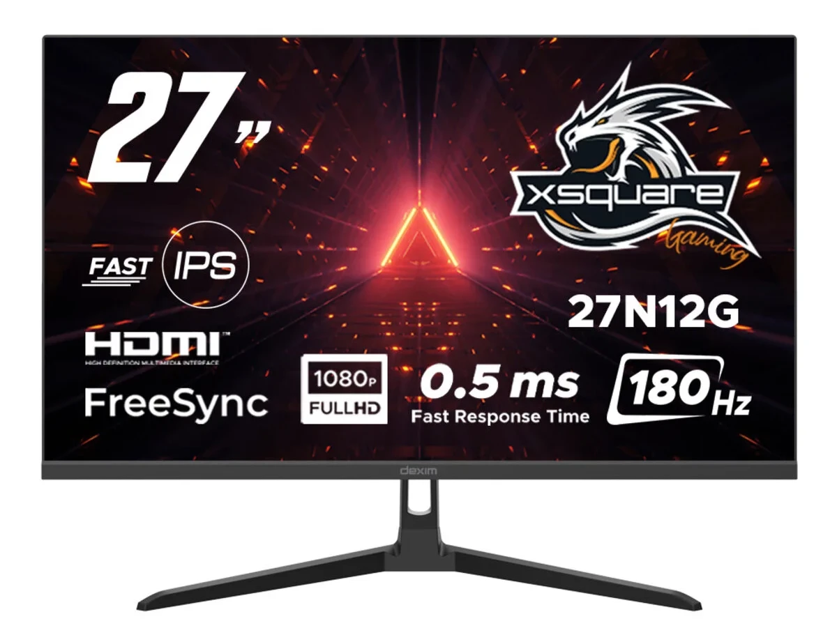 Dexim 27N12A-144 27” 180Hz 1ms (Hdmı+Dp) Freesync Adaptive Sync Full Monitör
