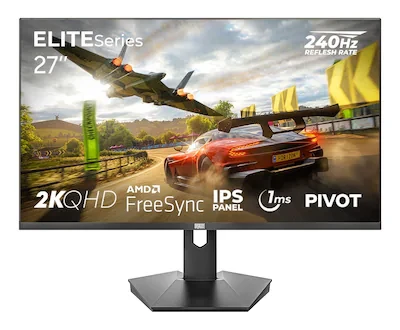 Dragos Elıteserıes E270qhd240 1ms 240hz 27′ 2560×1440 Qhd Freesync Monitör