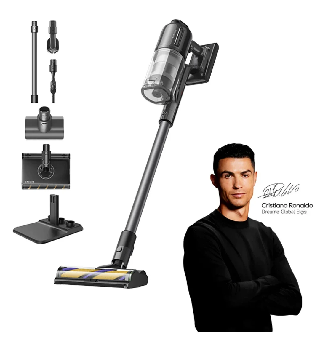 Dreame R20 Ultra Aquacycle Kablosuz Dikey Süpürge