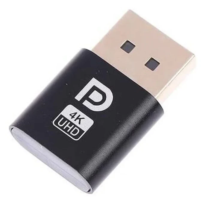 E&D Collection Displayport 4k Uhd Dummy Plug Minning Bitcoin Sanal Monitör