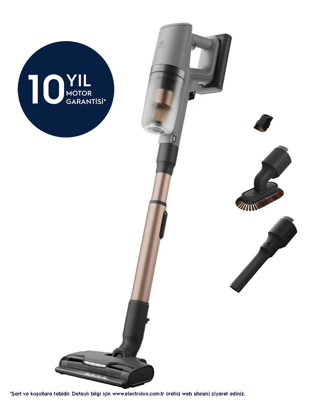 Electrolux EP82UB25UG 800 Serisi Ultimate Şarj Stantlı MultiCyclonic