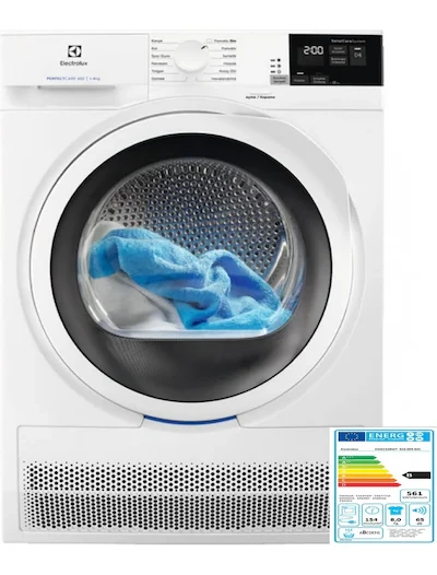 Electrolux EW6C428WT 8 KG Yoğuşmalı Çamaşır Kurutma Makinesi