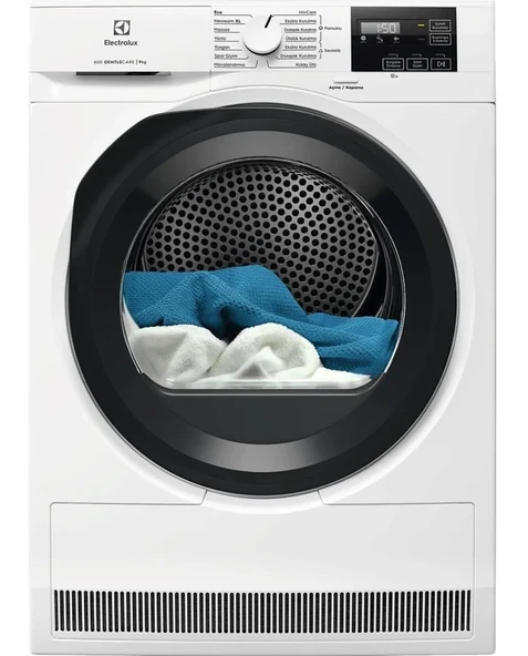 Electrolux EW6D39CBT Isı Pompalı Inverter Kurutma Makinesi 9 Kg