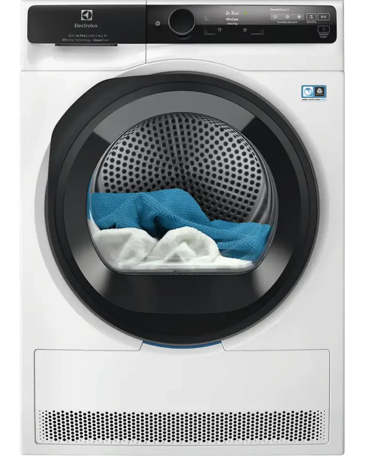 ELECTROLUX EW8D795MCT 800 Serisi C Enerji Sınıfı UltraCare Kurutma Makinesi