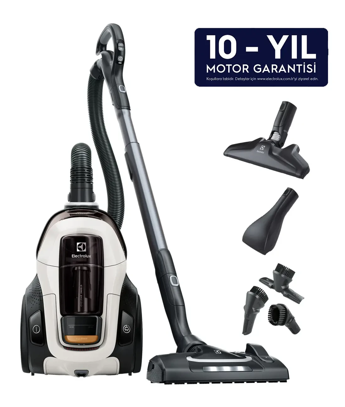 Electrolux PC91-ALRG Pure C9 Allergy 10 Yıl Motor Garantili 72dB(A)