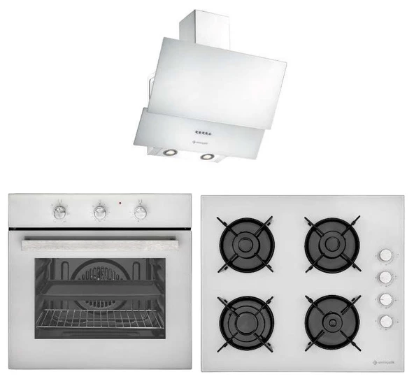 Eminçelik CAM 6 PRG Turbo Fanlı Ankastre SET