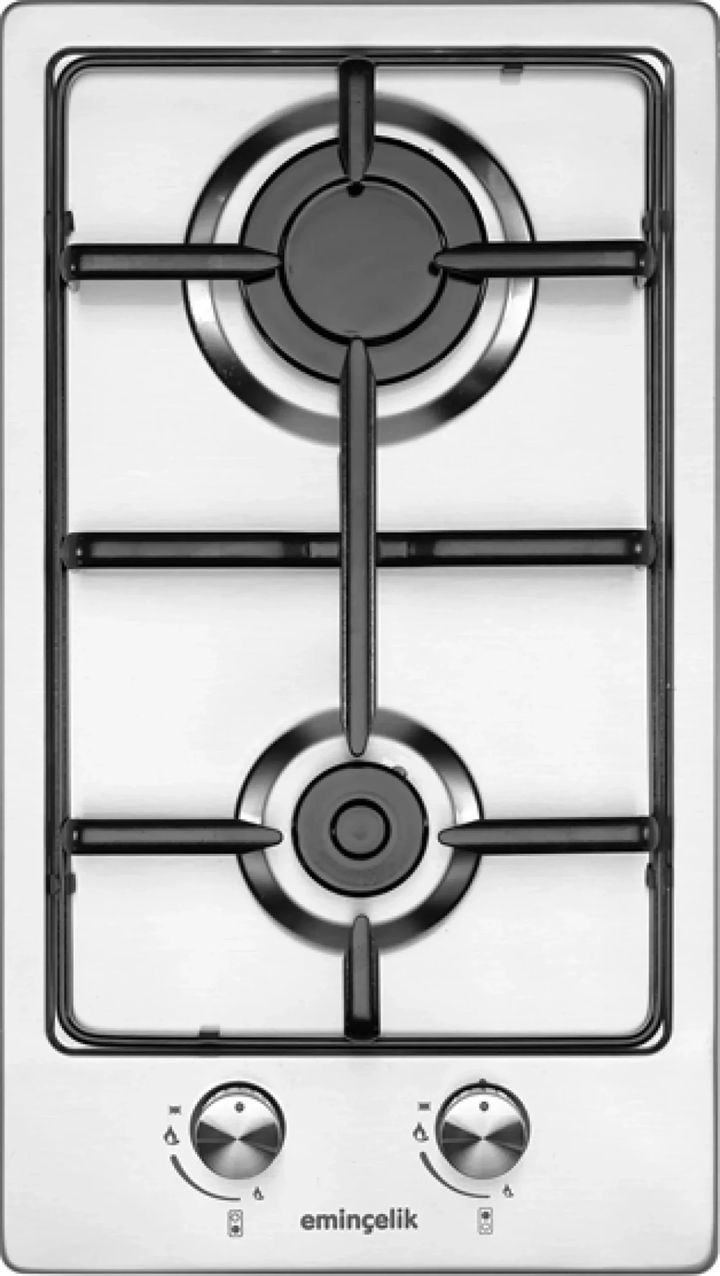 Eminçelik Ec-Ah 4120 X30 Ng Inox Ankastre Domino Ocak