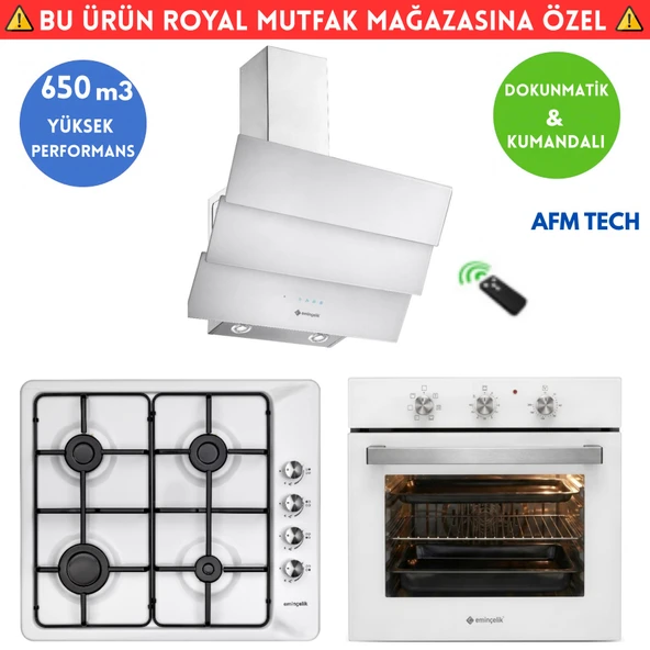 Eminçelik FAENİ Turbo Ankastre Set ( AO 2160 BP W60 + 31 221 Emaye