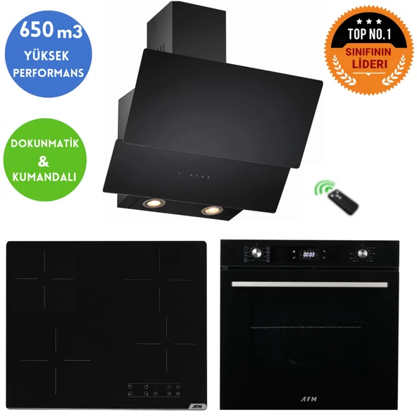 Eminçelik ve AFM Tech Markalı / BIO Elektrikli Dijital Ankastre Set