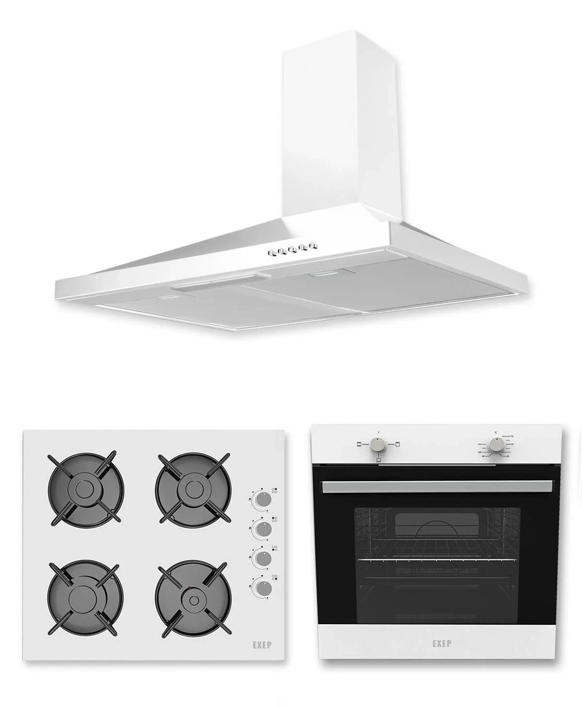 Exep Basic 200 3 Lü Ankastre Set (ED400-EO320-EF200)
