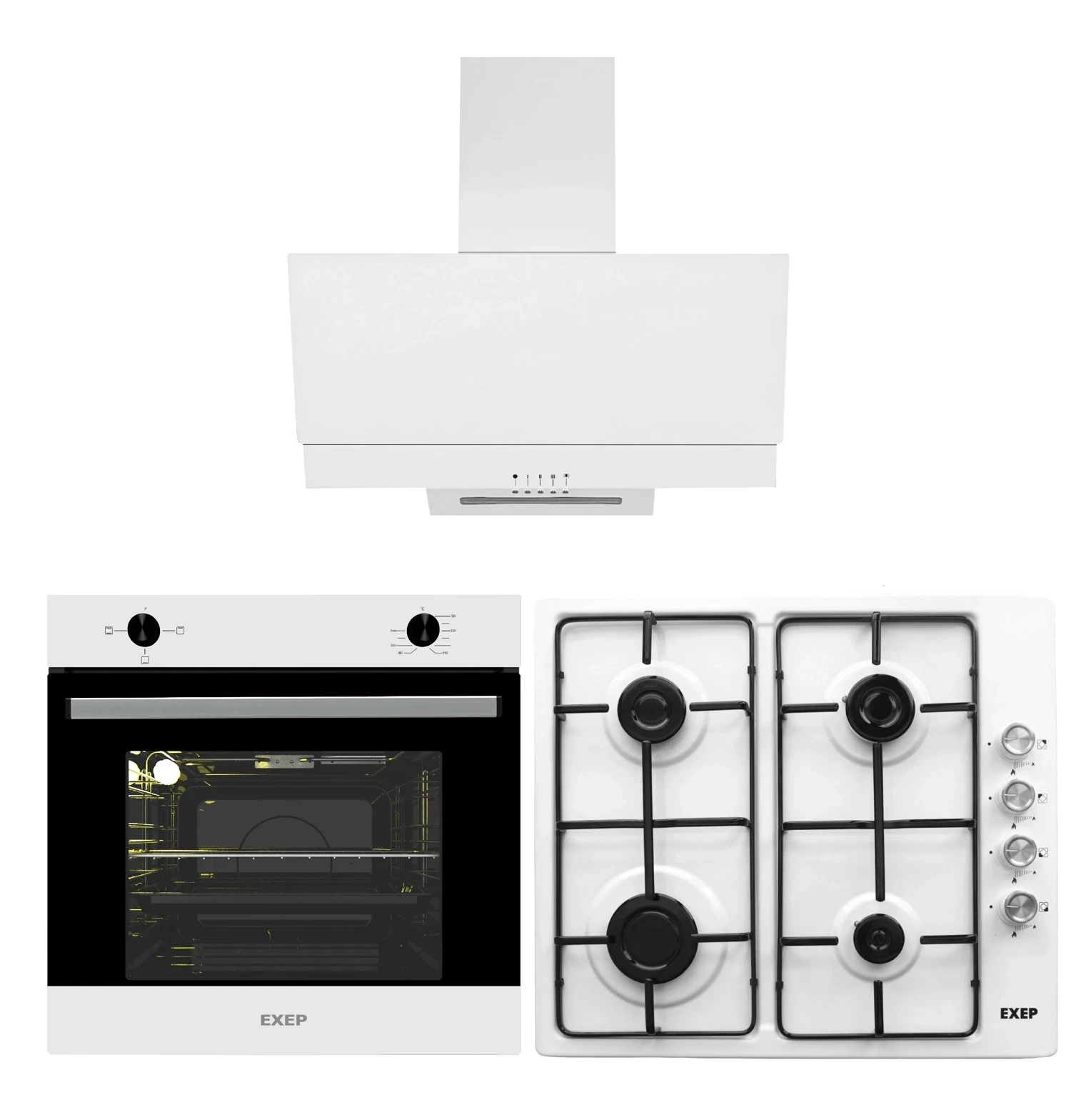 Exep Basic Eğik Ankastre SET (ED401-EO330-EF200)