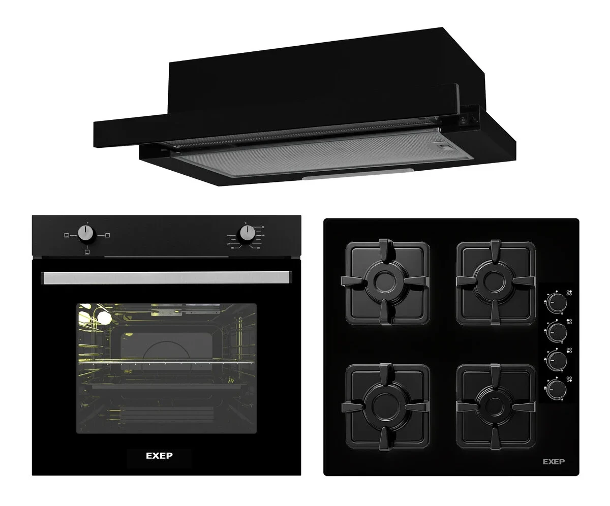 Exep Ivory 3 Lü Ankastre Set (e5e-eo320-ef200)