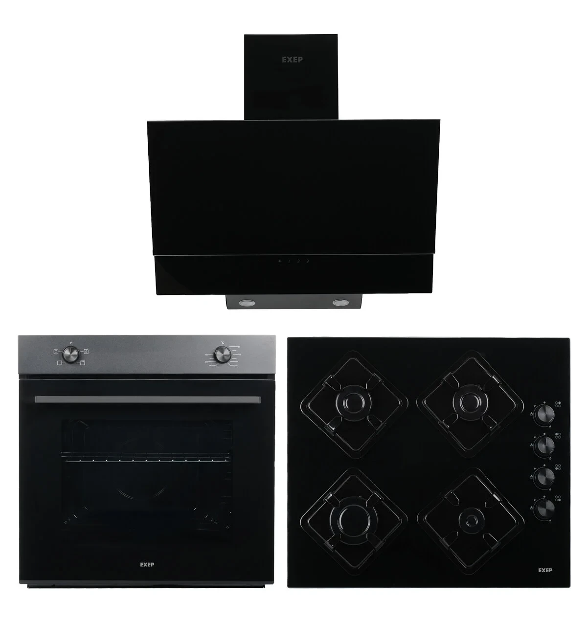 Exep Smart 3 Lü Ankastre Set (ed402-eo320-ef200)