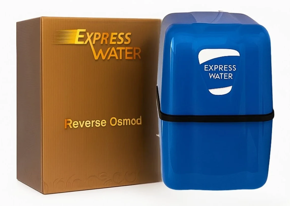 Express Water 5 Aşamalı Tezgah Altı Su Arıtma Cihazı Pompalı 60 PSI