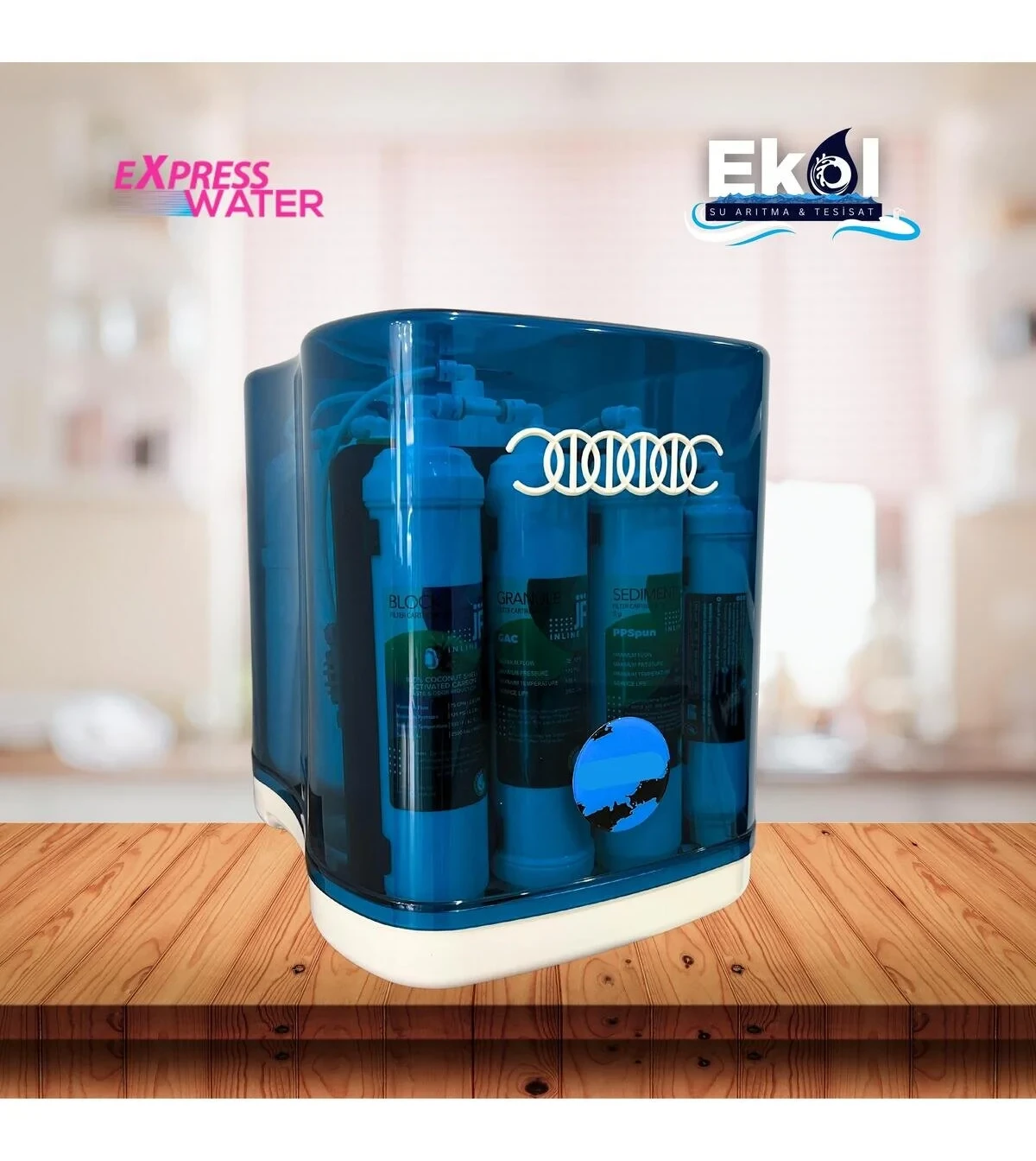 Express Water 7 Aşamalı 12 LT Tanklı Su Arıtma Cihazı