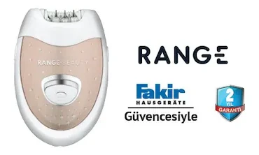 Fakir RE-18 Range Beauty Şarjlı Epilasyon Cihazı – Pudra