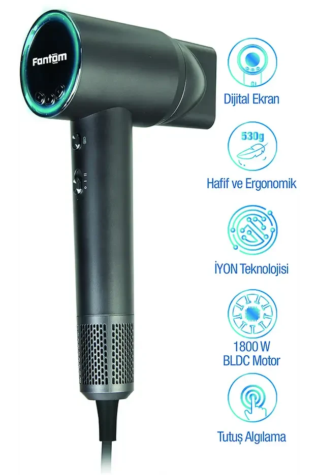 FANTOM Jolie SK 2500 1500 W Saç Kurutma Makinesi