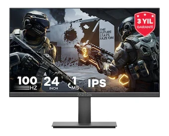 Fazeon X24f100 23.8″ 100hz 1ms Hdmı Vga Hdr Ready Freesync G-sync Monitör