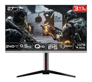 FAZEON X27F241QP 27 inc 240Hz 0.5ms HDMI DP RGB FeeSync G-Sync HDR400 Pivot QHD Fast IPS Gami