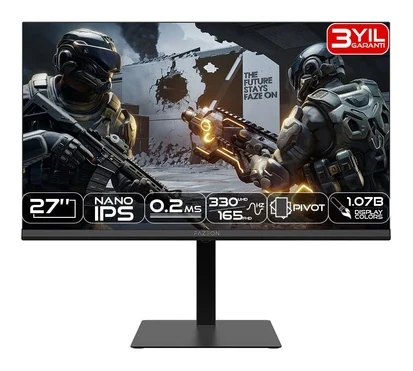 Fazeon X27F330UDP 27″ 0.2 ms 4K 165 Hz Monitör