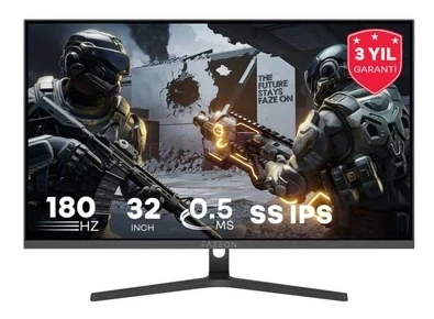 FAZEON X32F180Q 31.5″ 180Hz 0.5ms HDMI DP HDR FreeSync G-Sync QHD SS Monitör