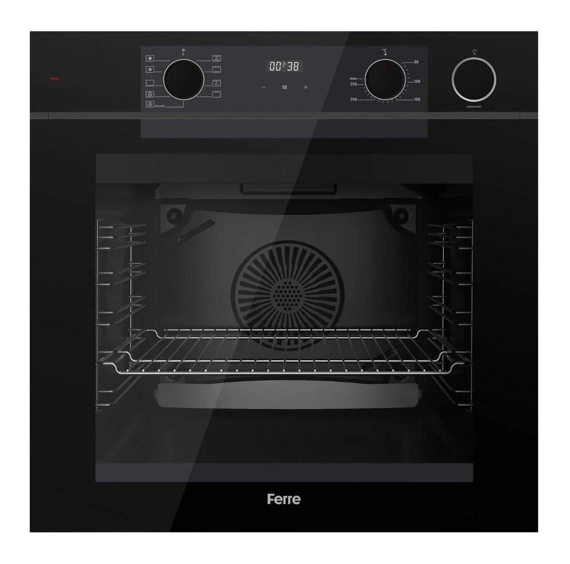 Ferre QEP64CS New Steamart&Fryart Serisi Buharlı Ankastre Fırın (0+9