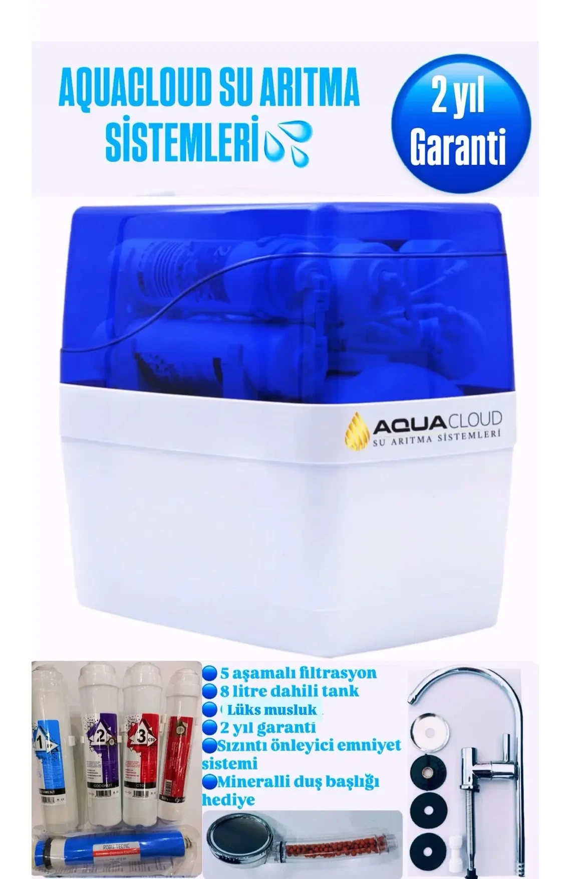 filteksuaritma Aqua Cloud Orko Su Arıtma Cihazı