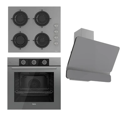 Flowart Basıc Serisi Ankastre Set (cs208 Xe62cpr D082)