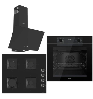 FryArt 3 lü Ankastre Set ( QEP63CS – SS205 – D086 )