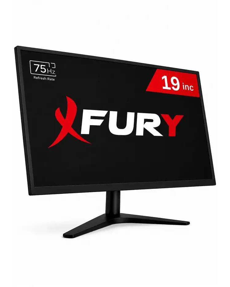 FURY Geniş Ekran 75 Hz (VGA,HDMI) Led 19 inç HD 5 ms Monitör
