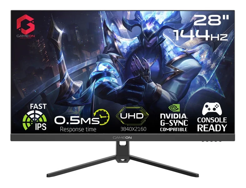 GAMEON 28″ IPS 4K UHD 144Hz 2.1 HDMI Oyuncu Monitörü