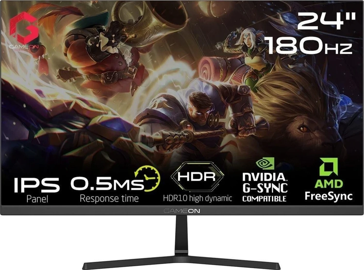 Gameon Pro GOPS24180IPS 24″ IPS 0.5ms 180Hz Gaming (Oyuncu) Monitör