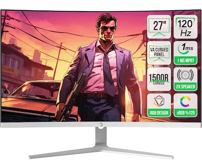 Gamepower Vivid F20 27′ 1 MS 120 Hz Curved RGB VA Full HD Oyuncu Monitör