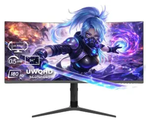 GameRaider OSIRIS GR34UC18V 34 inç 180Hz 0.5ms UWQHD Adaptive Sync Monitör