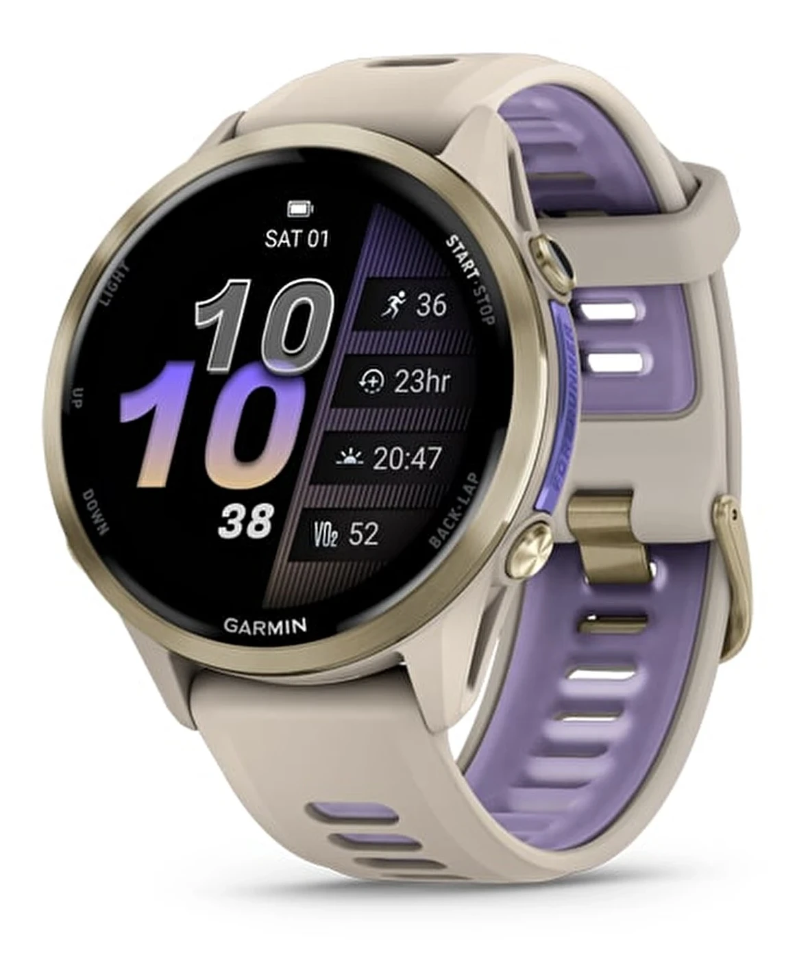 Garmin Forerunner 970 Soft Altın Titanyum Akıllı Saat