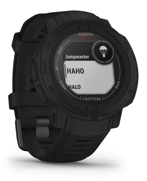 Garmin Instinct 2 Solar Taktik 45 mm – Akıllı saat modunda sonsuz pil ömrüne, taktik işlevlere, 40’tan fazla spor uygulamasına, akıllı bildirim ödemelerine sahip GPS akıllı saat