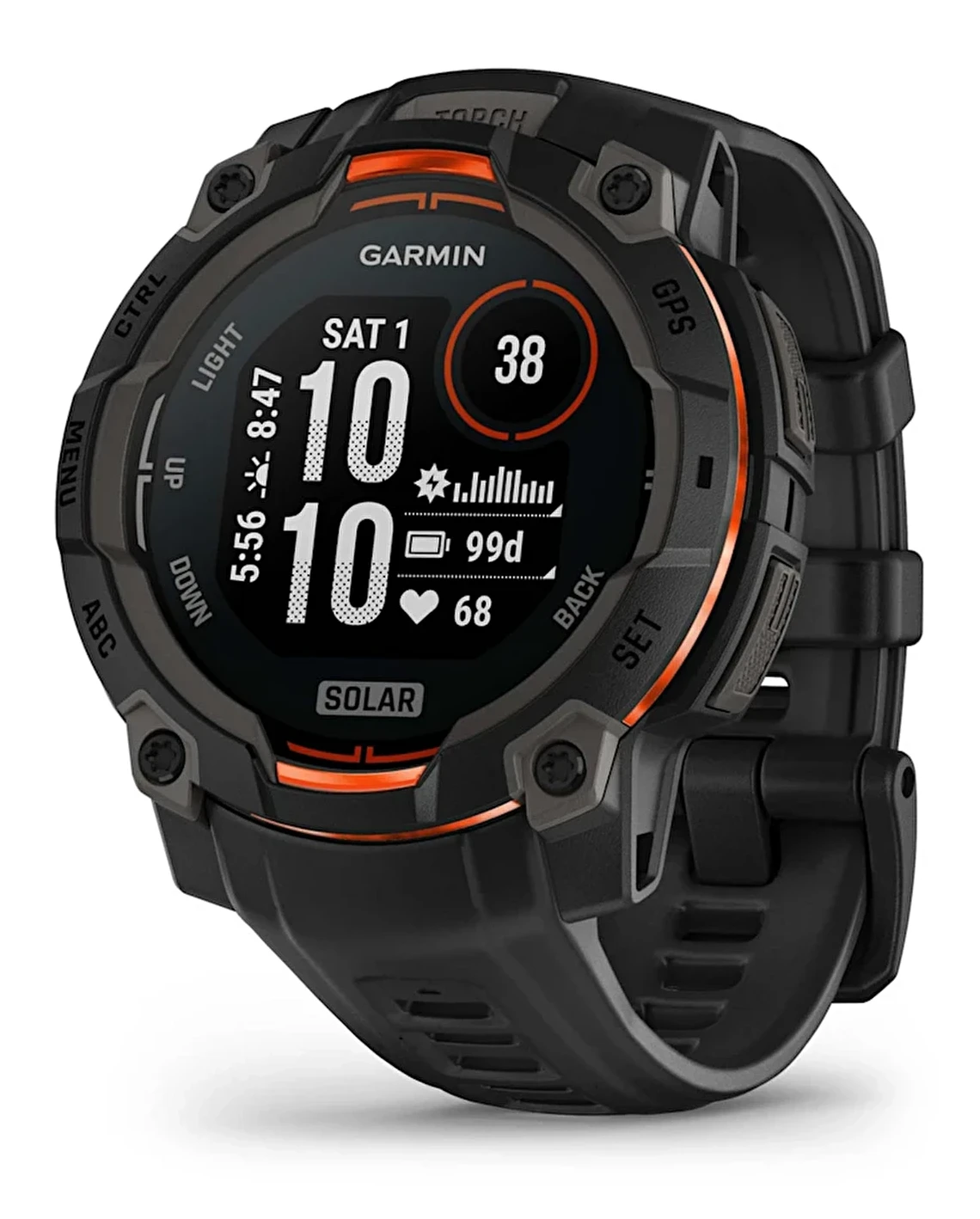 Garmin Instinct 3 45 MM Solar Akıllı Saat