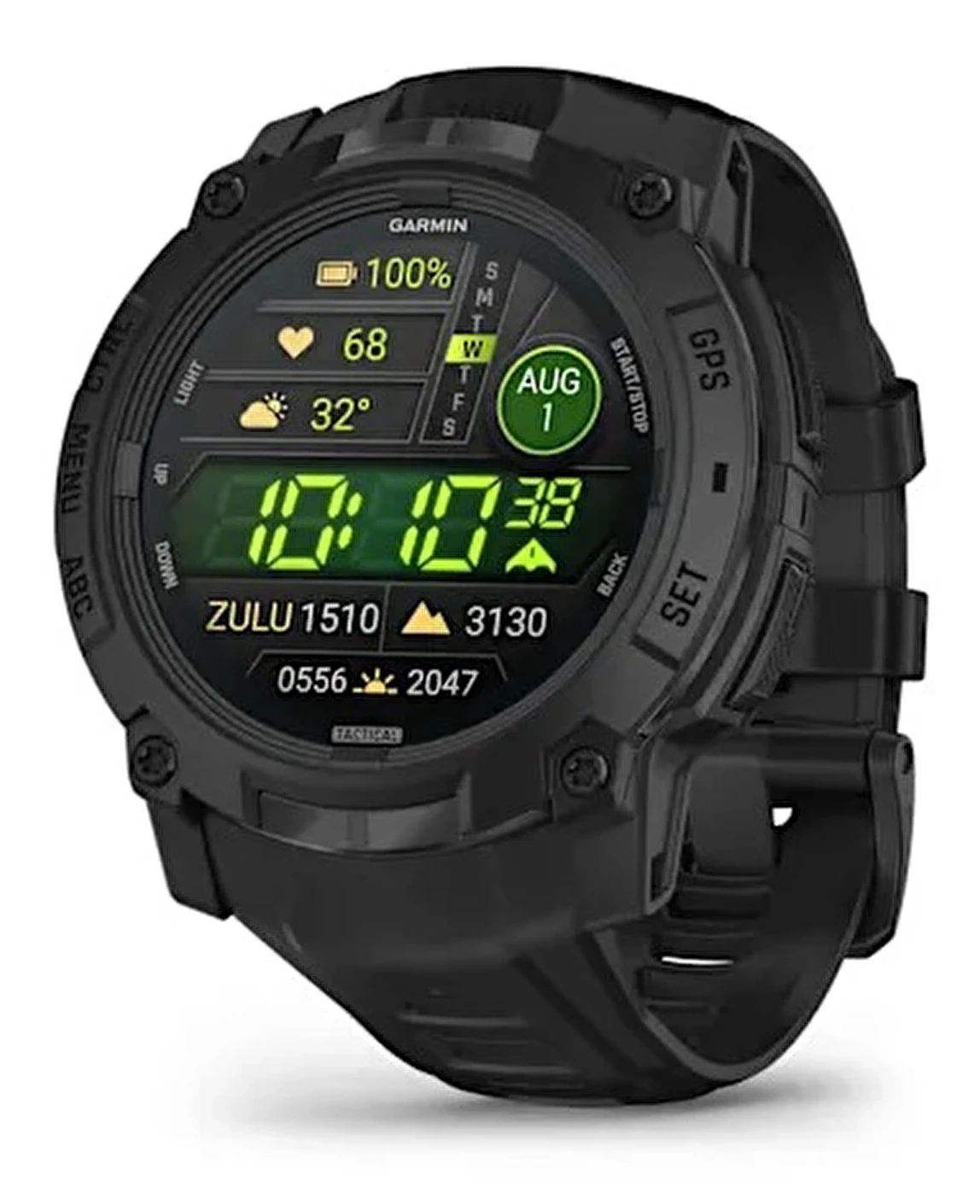 Garmin Instinct 3 50 MM Amoled Tactical Edition Akıllı Saat