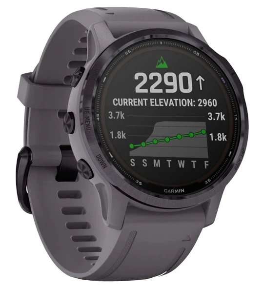 Garmin Smartwatch Fenix ​​​​6S Pro Solar koyu (229) p