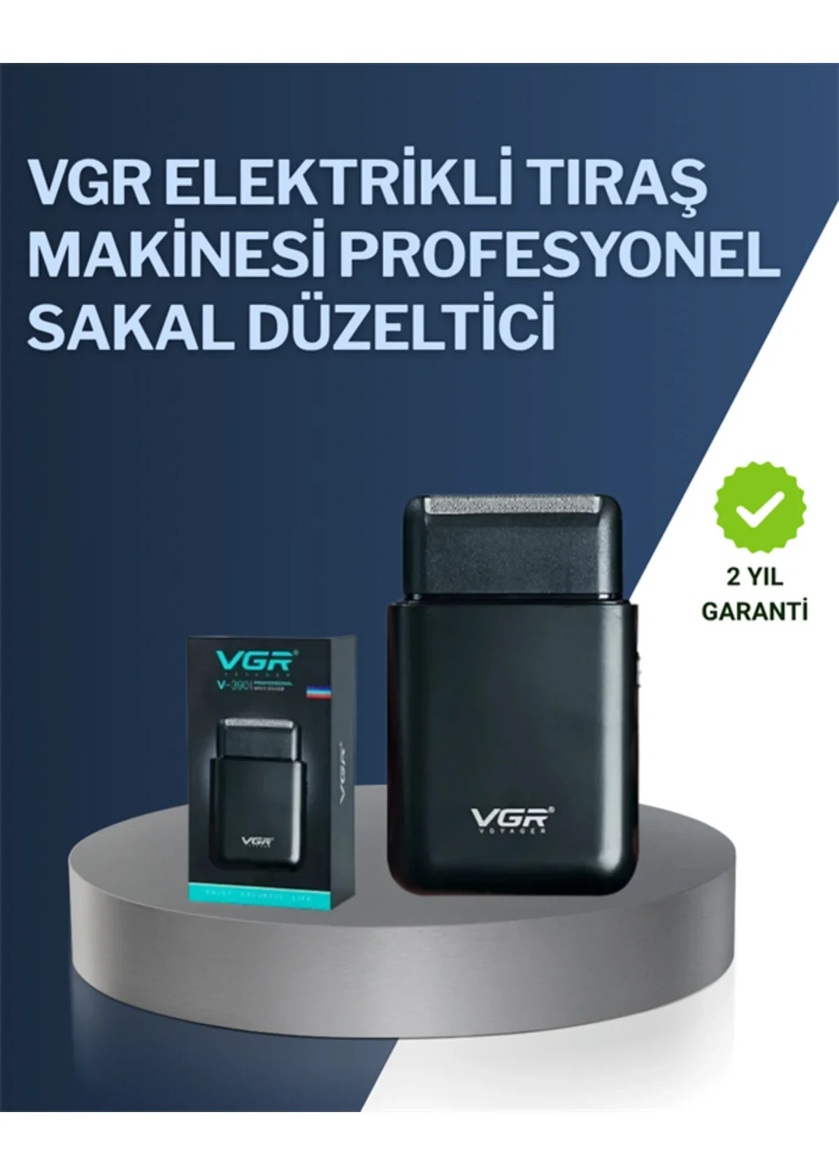 5 W Güçlü USB Şarjlı Sakal Şekillendirici